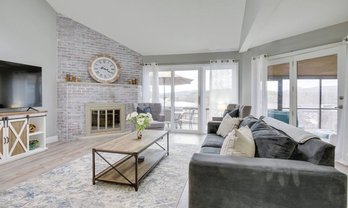 Bristol Condo | Newfound Lake Vacation Rental w/Deck & Lake View