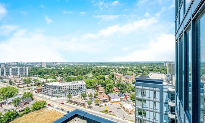 Kitchener Apartment | Newly Built 22nd Floor Condo w Stunning Views