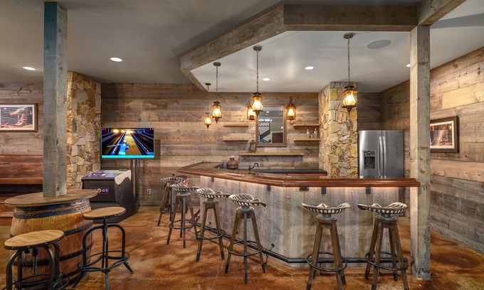 Steamboat Springs Cabin | Newly built luxury home with western bar and a short walk to the gondola