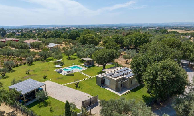 Viterbo House | Newly built villa with swimming pool, just 5 minutes from the center of Viterbo.