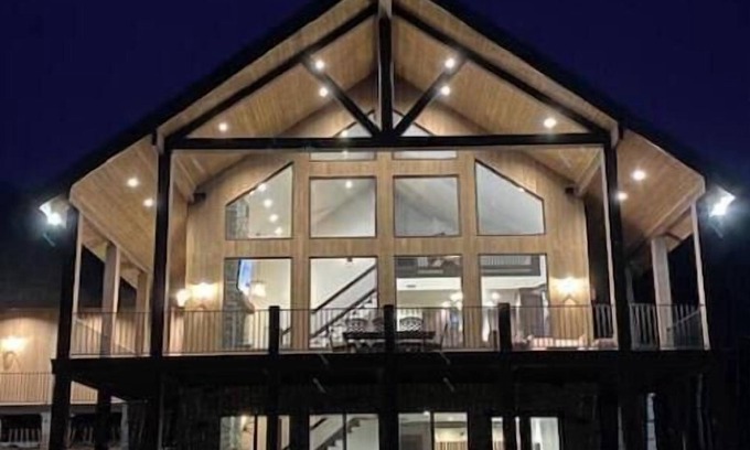 Chester House | Newly constructed river retreat. Fly fishing in summer, snowmobiling in winter.