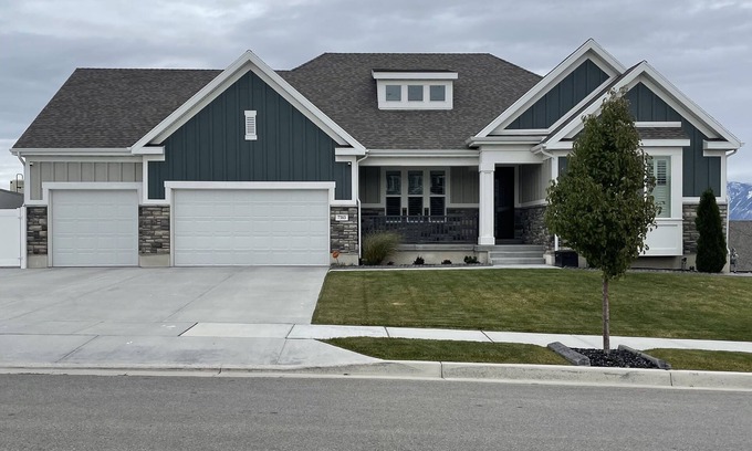 West Jordan House | Newly finished basement apartment with private patio.