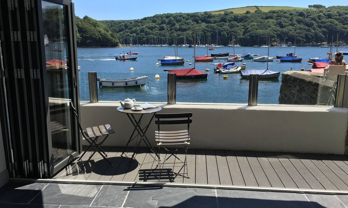 Fowey House | Newly Refurbished, Stunning Waterfront Property with Running Mooring, Fowey.