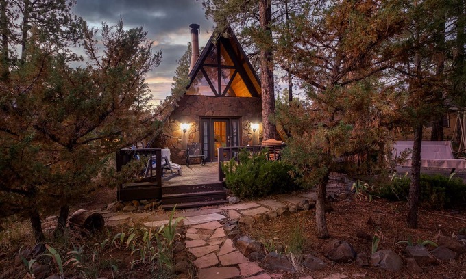 Munds Park Cabin | "Newly Remodeled" Charming A-Frame Cozy Cottage in Munds Park, AZ!
