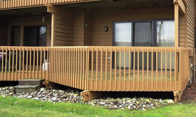 Mancelona Condo | Newly Remodeled, Condo Steps to Golf & Ski