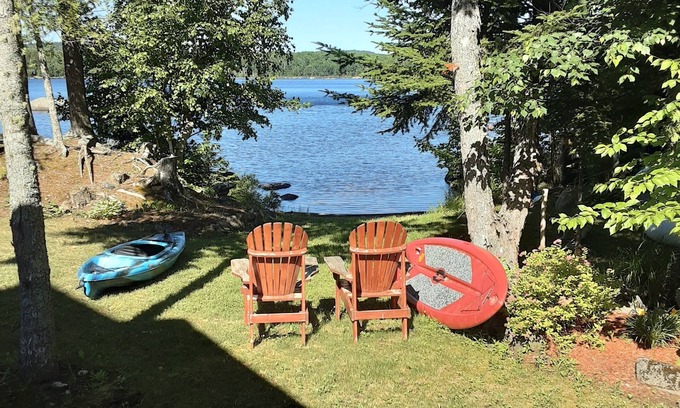 York County Cabin | Newly Renovated Cabin on a Private Lake Great for a Romantic Getaway or some R&R