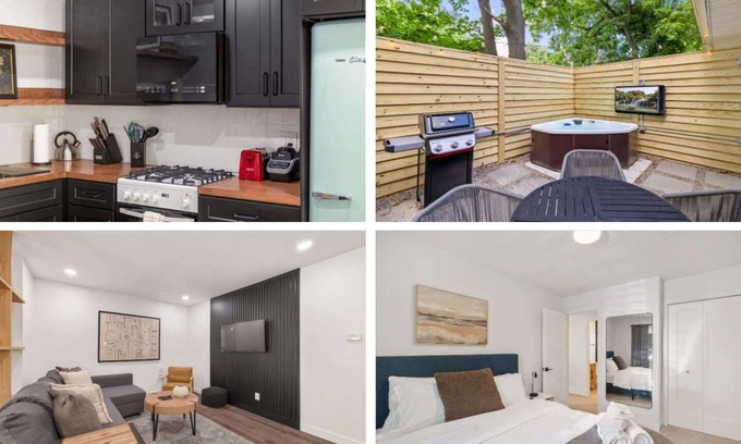 Ann Arbor House | Newly Renovated 2BR/2BA Duplex!