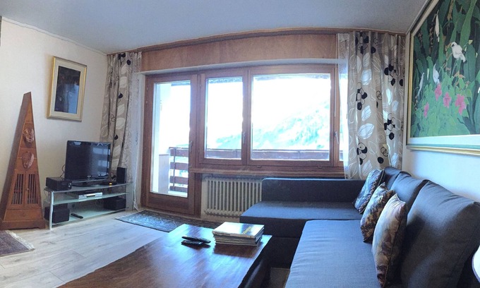 Leukerbad Apartment | Newly renovated apartment with scenic views in Swiss ski/hot bath resort