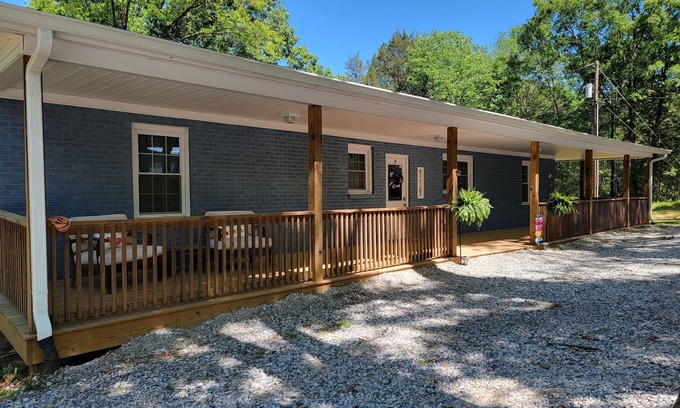 Chester House | Newly renovated, charming brick home set on 45 acres with pond and hiking trails