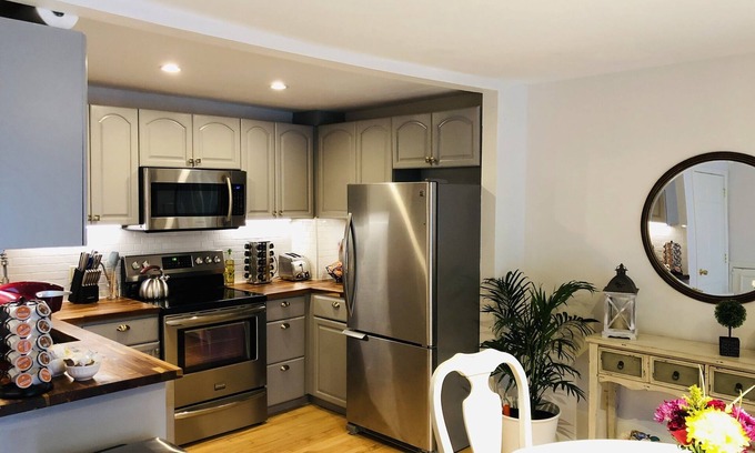 Back Cove Apartment | Newly Renovated, Classy, and Elegant!