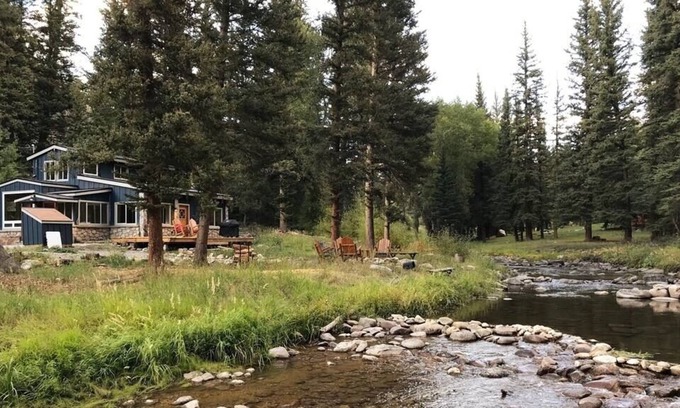 Almont House | Newly Renovated Creekside Cabin!