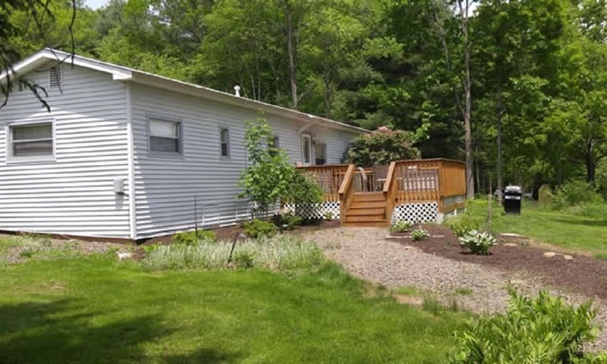 Mount Vision House | Newly renovated home on 13 acres with a beautiful pond, great for fishing!