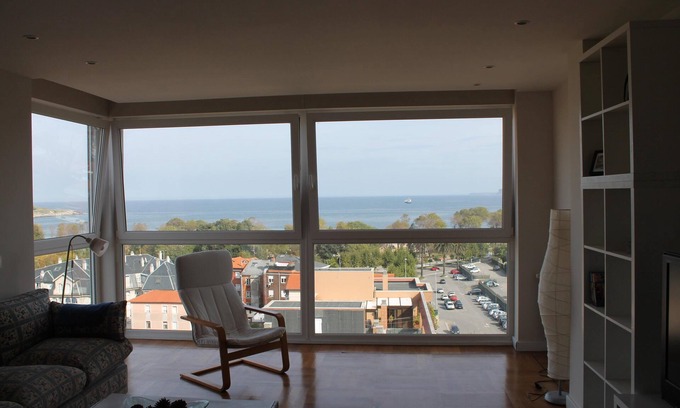 Santander Condo | Newly renovated luxury apartment overlooking the Sardinero