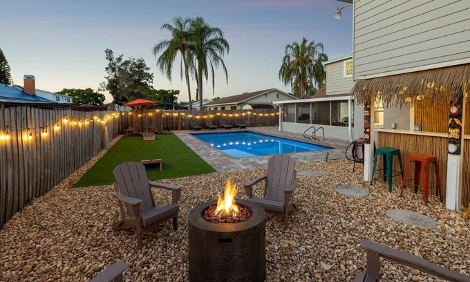 Bay Crest Park House | Newly Renovated Luxury Home with an In-ground Pool in Tampa Bay!