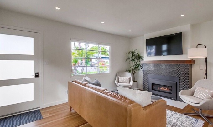 Pacific Beach House | Newly Renovated Pacific Beach Home | Private Yard, AC & Walk to Beach!