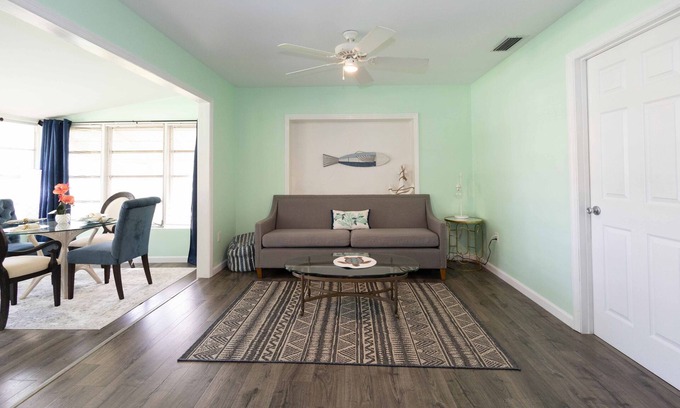 Rock Ridge House | Newly renovated! Quiet home in walkable neighborhood! 2 miles from ocean!