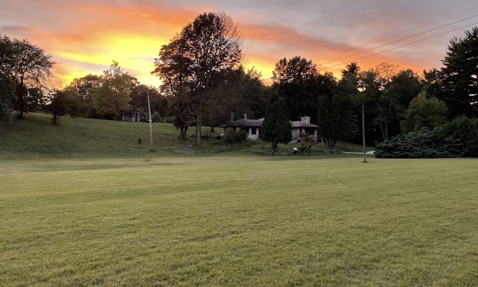 Bass Lake House | Newly renovated spacious private farmhouse 5 min from lake.