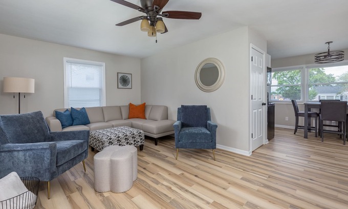 Bettendorf House | Newly Renovated,Super Clean,3BR, Great Location