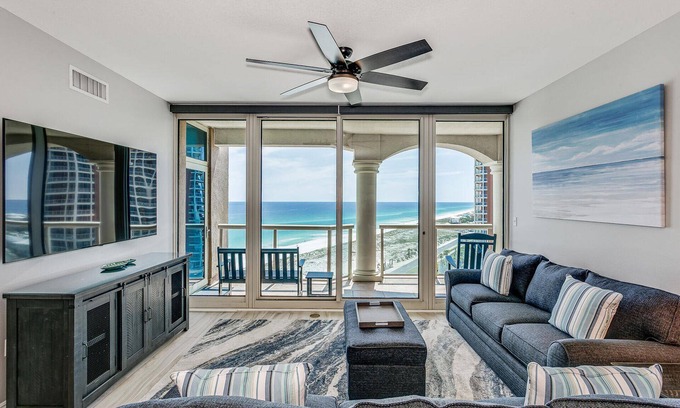 Pensacola Beach Condo | Newly Renovated 2B Gulf Front Tower 1 @ Portofino!