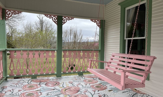 Shirley Cottage | Newly restored 1910 Ozark Mountain Dogtrot Cottage