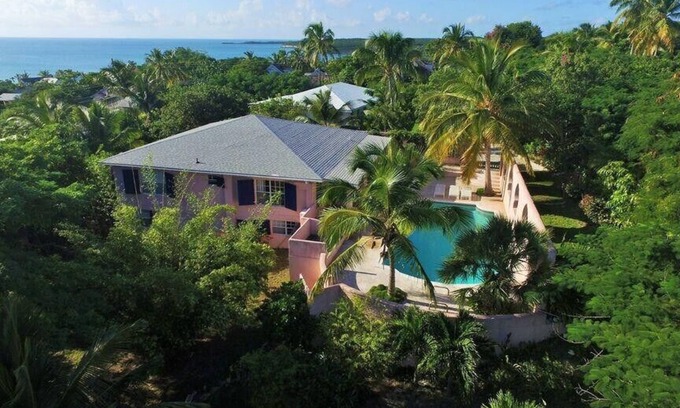 Governor's Harbour House | Newly Updated Home w/Sea & Sunset Views, Private Pool, Walk to Restaurants