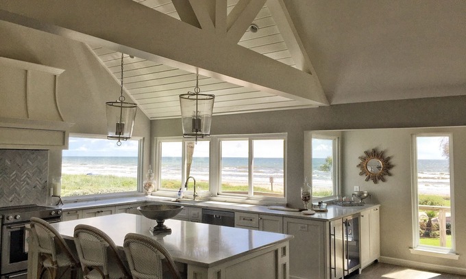 Pirates Beach House | Newly updated gorgeous, spacious beachside home in Pirate's Beach with Elevator