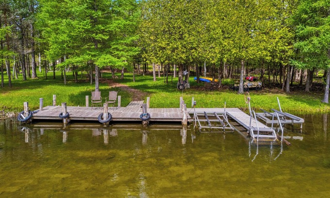 Bellaire House | NewWaterFrontRemodel Boat Dock use!