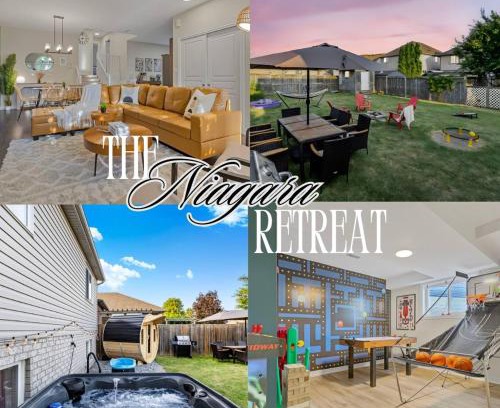 Thorold House | Niagara Retreat|HotTub|Sauna|Games|15 Min to Falls