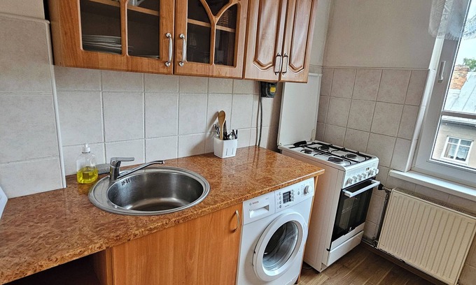 Liepaja Apartment | Nice 1-bedroom apartment in Liepāja with WiFi