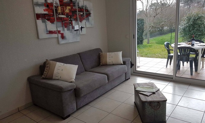 Behobie Apartment | Nice 3* Socoa/Urrugne apartment with garden terrace