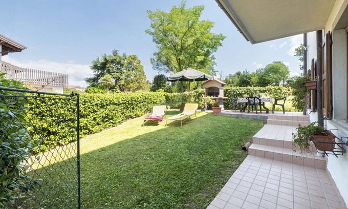 Rive D'Arcano House | Nice apartment in villa for 6 people with TV, patio and parking
