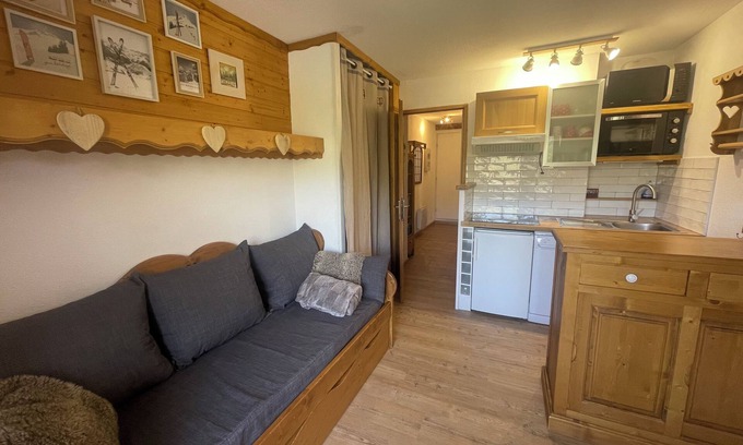 Reberty Apartment | Nice apartment at the foot of the slopes, Reberty 2000, Les Menuires, domaine des 3 vallées