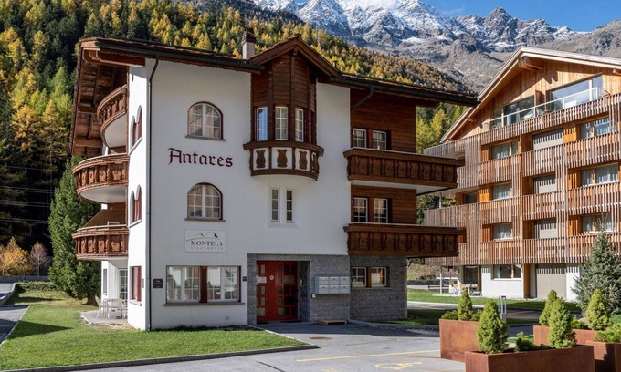 Saas-Balen Apartment | Nice apartment for 2 people with WIFI, TV, balcony and pets allowed