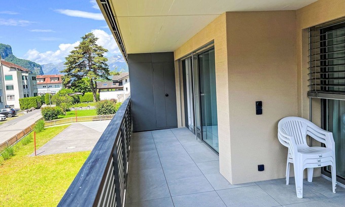 Martisberg Apartment | Nice apartment for 4 people with WIFI, TV, balcony and panoramic view