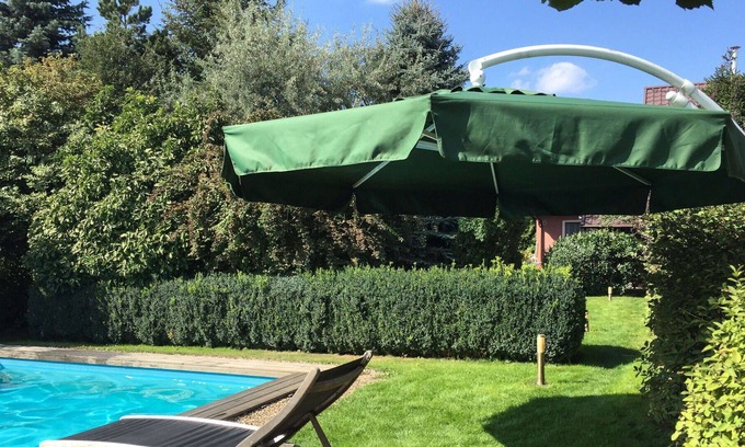 Sława Apartment | Nice apartment for 6 people with pool, WIFI, A/C, TV and parking