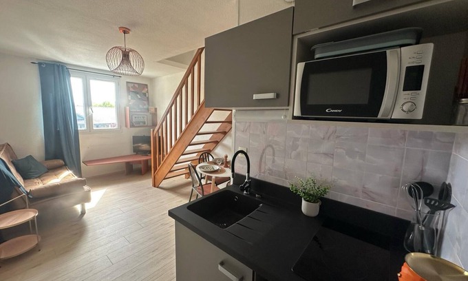 Gieres Apartment | Nice duplex in quiet Grenoble suburb, 10 minutes from campus