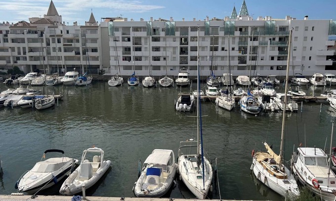 Almadraba-Canyelles Apartment | Nice flat with canal view swimming pool AV-69