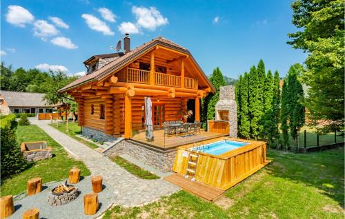 Brod na Kupi House | Nice Home In Brod Na Kupi With Sauna