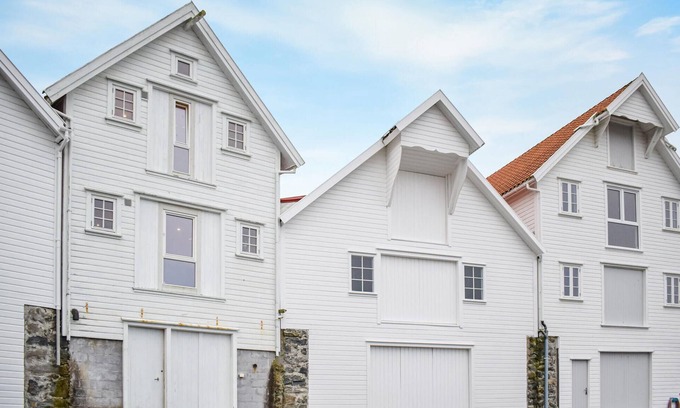 Sandve House | Nice home in Sandve with house sea view