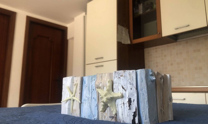 San Nicola Arcella Apartment | Nice one bedroom apartment with garden and parking space 1.5 km from the sea