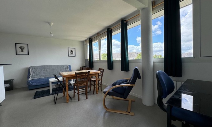 La Folie Couvrechef West Apartment | Nice T2 in the heart of Caen