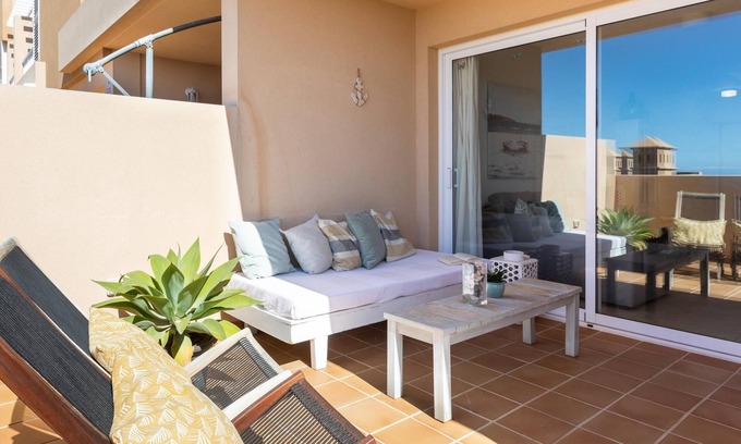 Poris de Abona Apartment | Nice terrace apartment, shared pool - PORÍS 2