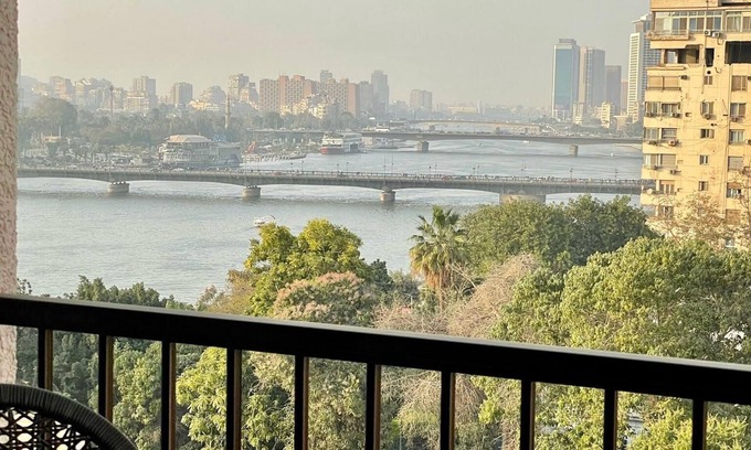 Downtown Cairo Apartment | Nile Penthouse in Garden City