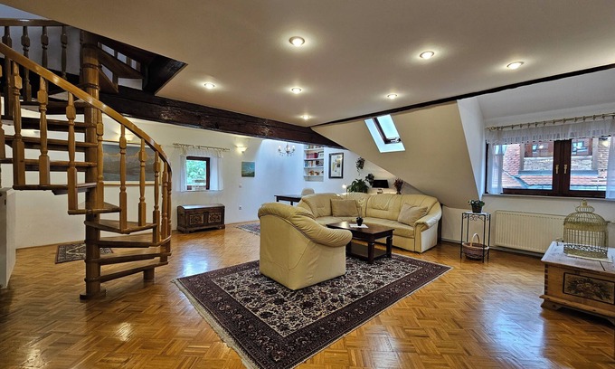 Ljubljana Old Town Apartment | Nina Tour As/Old town 2BR Apartment Nina, free AC and WiFi, private terrace