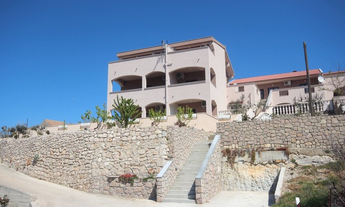 Rtina Apartment | Njaco - Two Bedroom Apartment with Terrace and Sea View