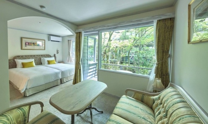 Kyukaruizawa Hotel | Nonsmoking 2bed suite with sauna 2 people Room only Age limit 10 years and over/Kitasakugun Nagano