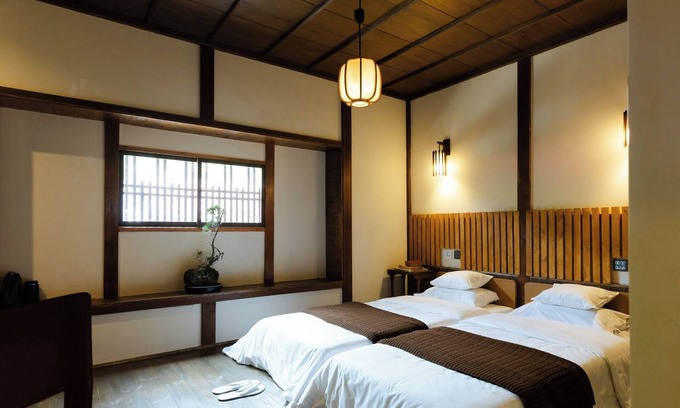 Narai-juku House | Nonsmoking 2nd floor Narai view room twin Dinner and breakfast included/Shiojiri Nagano