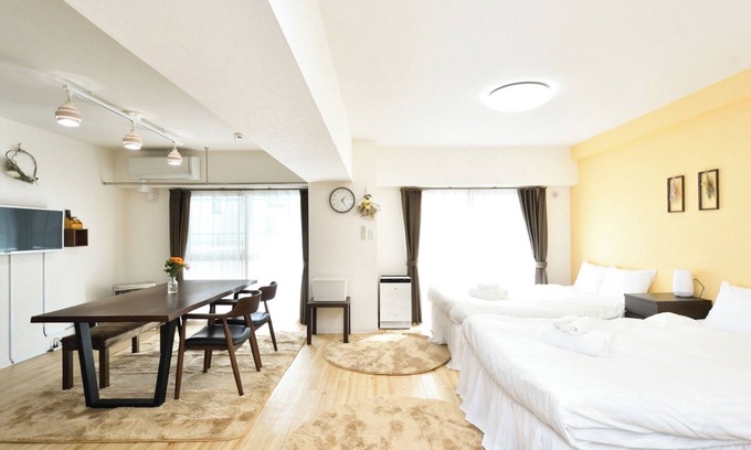 Toyohira Apartment | Nonsmoking Approximately 6 minutes walk from the station Good access to central Sapporo /Sapporo Hokkaidō