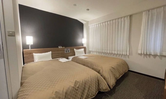 Ritto Hotel | Nonsmoking Deluxe Twin Room South Wing Room only Standard Plan/Kusatsu Shiga