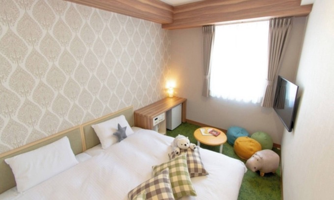 Nakajimakoen Hotel | Nonsmoking Double room with shared bed Room on/Sapporo Hokkaidō